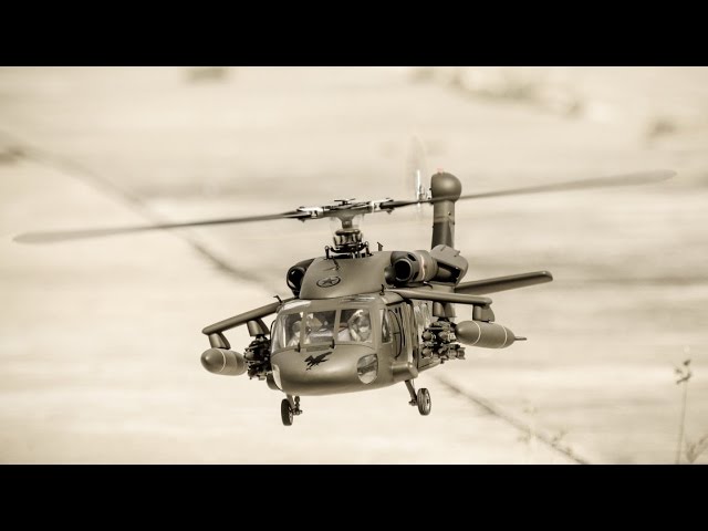 large scale rc blackhawk helicopter