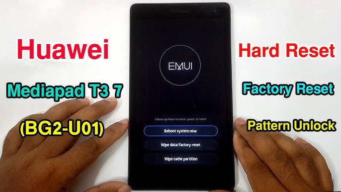 Formatear Tablet Huawei | Hard Reset Tablet Huawei T3 - YouTube