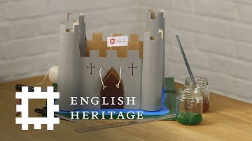 Hoe maak je een kartonnen kasteel