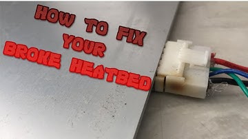 ANET A8 3D PRINTER HEAT BED QUICK FIX