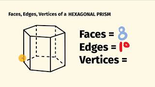 How Many Faces, Edges And Vertices Does A Hexagonal Prism Have?