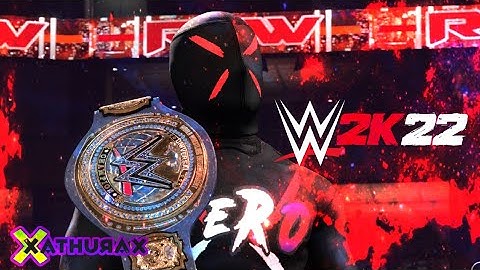 The HERO Entrance As Universal Champion WWE 2K22 | Xathurax