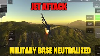 JET FIGHTER SHUTDOWN A MILITARY ARTILLERY, ARMED AIR FORCES GAMEPLAY screenshot 3