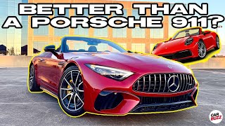 The 2022 MercedesAMG SL 55 Has The Porsche 911 BEAT... Sort Of