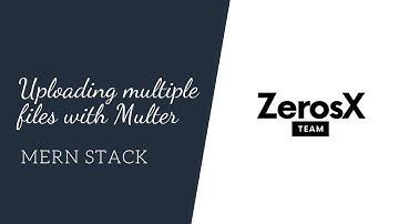 Bài 64 - Uploading multiple files with Multer