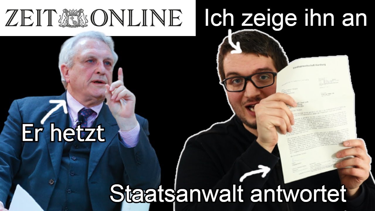 Ich habe Josef Joffe (Herausgeber der Zeit) angezeigt Ich habe Josef Joffe (Herausgeber der Zeit) angezeigt