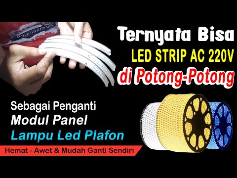 Ini adalah lampu yang masih ngetren sekarang khususnya untuk dekorasi ruangan seperti gaming room da. 