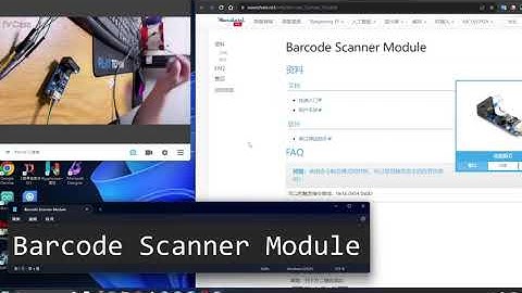 Connecting a Barcode Scanner Module to Arduino - Scanning Barcodes with Arduino#barcode #arduino