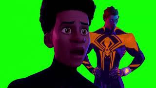 Miles Morales when does it happen green screen