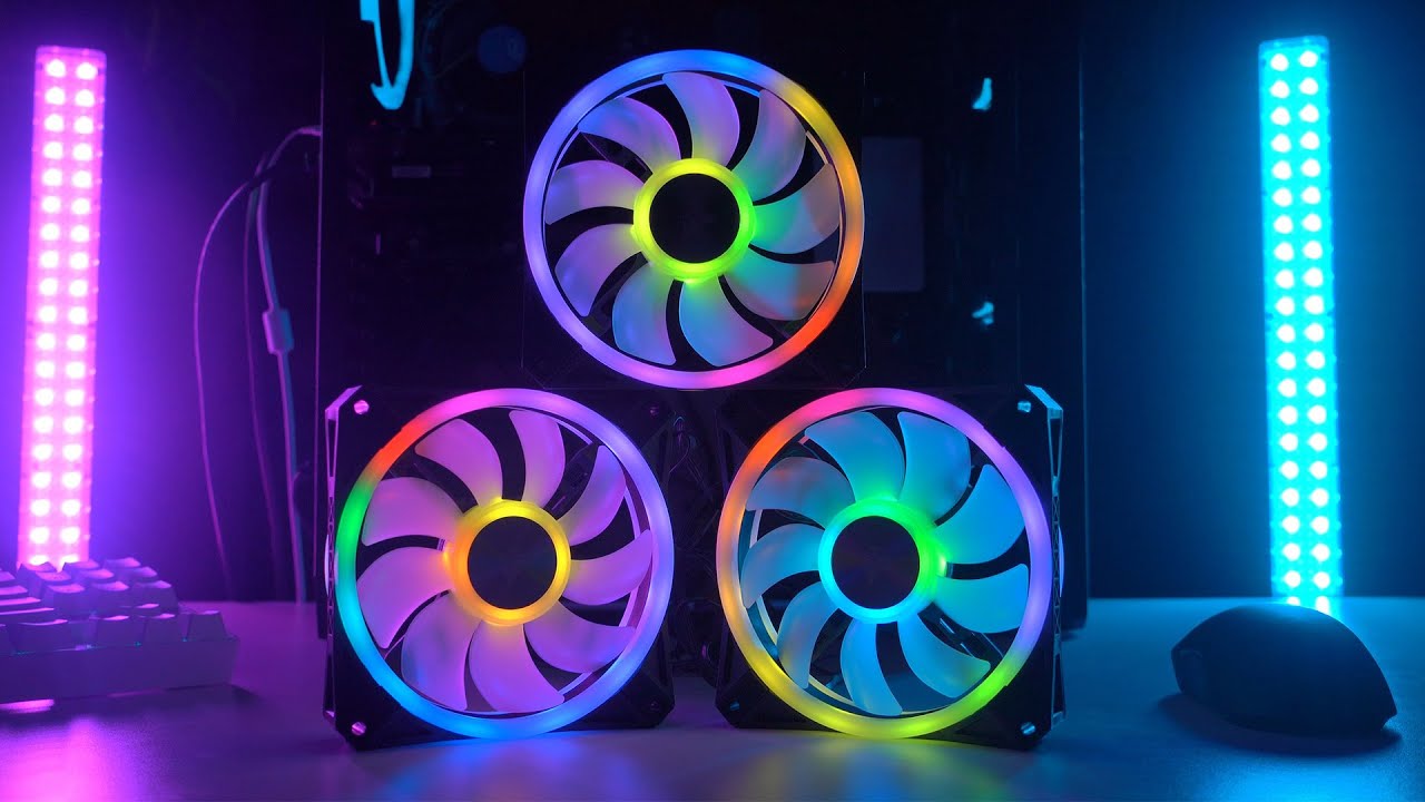 Okay...THESE are the BEST RGB CASE FANS | Corsair QL RGB Review - YouTube