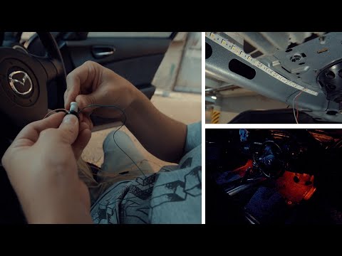 Mazda Rx8 Led განათების დაყენება ( D I Y Full Led installation )