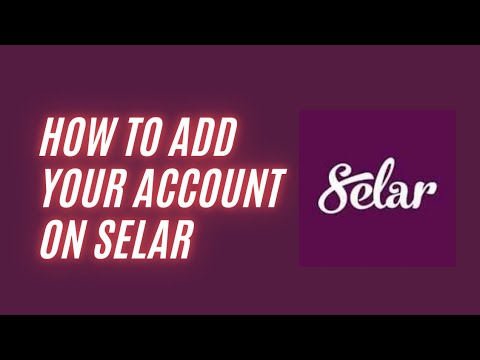 HOW TO ADD YOUR ACCOUNT DETAILS TO YOUR SELAR ACCOUNT - YouTube