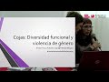 Cojas: diversidad funcional y violencias de género | Elena Prous (FVIyD)