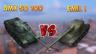 НА ЗАБИВ#34 | Чей барабан круче | AMX 50 100 vs Emil l | WoT Blitz | Zlobina Liza