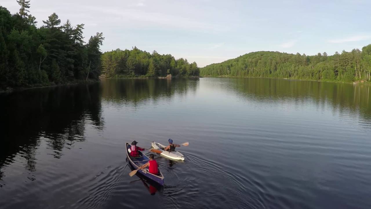 Growler Lake / Cottage / Drone YouTube
