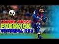 Lionel Messi | Freekick Tutorial pes ps2