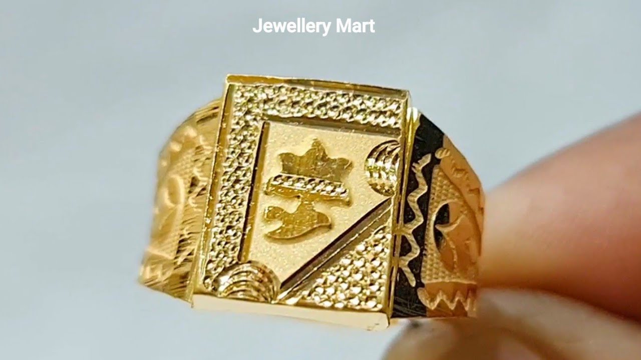 Buy quality 22K Gold Fancy Gents Ring MGA - GRG0254 in Amreli
