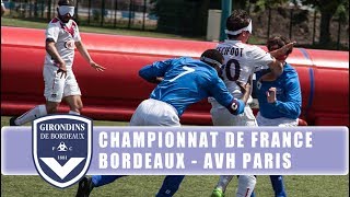 Championnat de France de cécifoot 2017 match Bordeaux-AVH