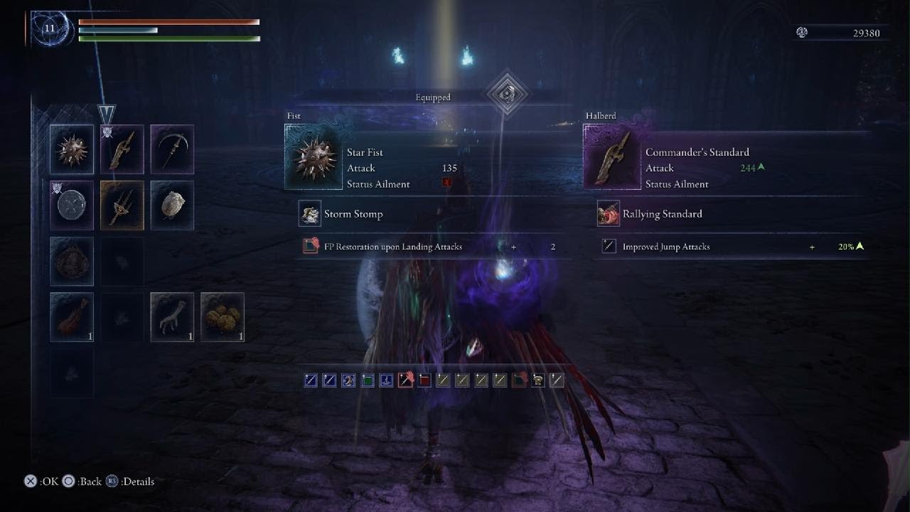 Elden Ring Nightreign: Jump Attack Guardian vs SSB Harmonia