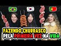 CHURRASCO BRASILEIRO NA COREIA feat. ANA DE PORTUGAL! | Coreaníssima