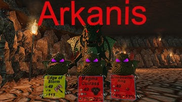 TibiaME Boss Battle Arkanis