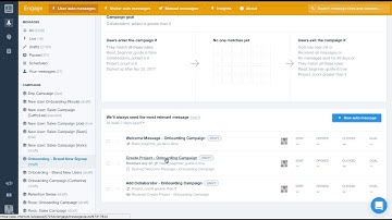 Build an Onboarding Campaign with Intercom Engage - 4 of 4