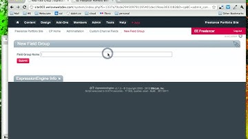 Channels and Custom Fields in ExpressionEngine (16/25) DaBrook EE Tutorial