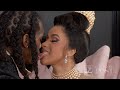 Cardi B and Offset hit the Red Carpet GRAMMY Awards