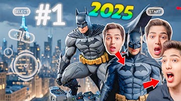 Happy New Year 2025 BATMAN Begins Android Gameplay Batman begins dolphin emulator android Part 1 😎
