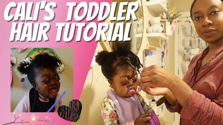 PRE SURGERY: CALIS HAIR TUTORIAL: TODDLER 4A -4B-4C COILY HAIR