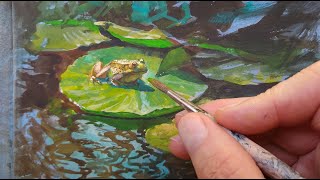 I Paint a Frog and Wonder What He Sees