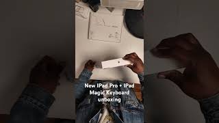 Unboxing the new iPad Pro and iPad Magic Keyboard.