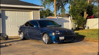 BMW E46 GETS NEW ESR WHEELS!!!