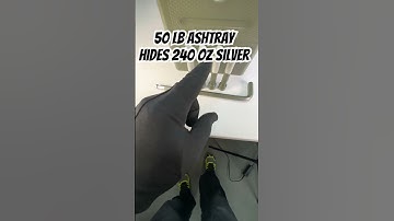 240 oz silver hidden in an ashtray. Order now GorillaProCustoms.com #stacker