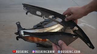 BMW E60 how to change your headlight gasket