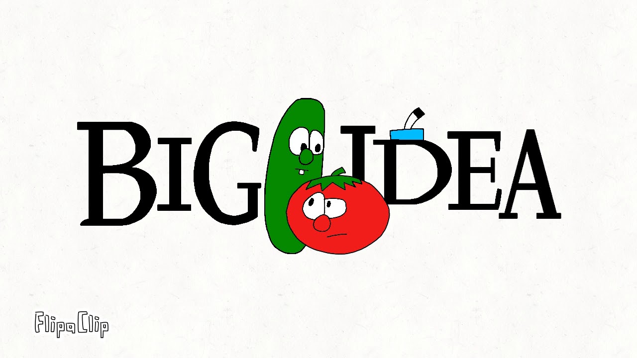 Big Idea 1997 Logo with Bob-omb’s Lid on the D