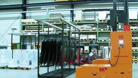 Transportrobotik Intralogistik Automobilindustrie | Automated Guided Vehicle (AGV) by EK AUTOMATION