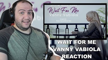 Vanny Vabiola Original English Song -  Wait For Me - TEACHER PAUL REACTS Indonesia