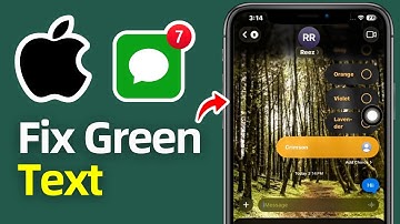 How To Fix Green Text Messages on Your iPhone!