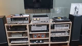 Legendary Accuphase E-202 Amp Fully Restored demo Fleetwood Mac Say You Love Me