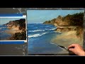 Quick Seascape Painting Techniques- Practice painting waves