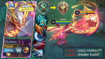 BYE ATTACK SPEED! NEW META MOSKOV FULL CRITICAL BUILD IS HERE!! (100% BROKEN) - MLBB