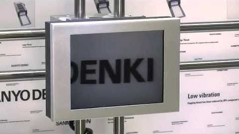 SANYO DENKI - Low Cogging Torque Demonstration   SANMOTION Linear Servo Systems