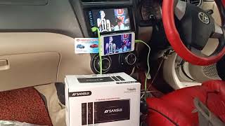 tv mobil merk SANSUI SA-5201i mirror link android dan iPhone