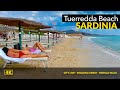 4K Tuerredda Beach Sardynia ❤️  Walking Tour