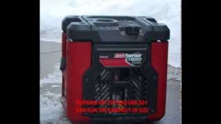 Coleman Powermate 1850 Cold Start