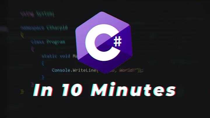 Learn C# In 10 Minutes!! C Sharp Tutorial thumbnail