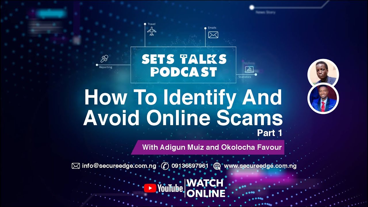 How to Identify and Avoid Online Scams (part 1) - YouTube