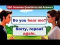 English Conversation Practice - Mastering 200 Common Questions and Answers in English