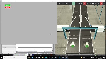PLC Siemens S7-1200 Factory IO Sorting System HMI
